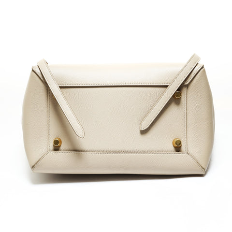 CELINE Leather 2-Way Belt Bag Shoulder Bag beige WS28646