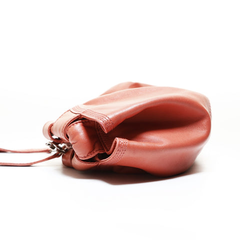 LOEWE Anagram Mini Nappa Aire 2-way Salmon Pink Shoulder Bag pink WS28649