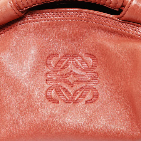 LOEWE Anagram Mini Nappa Aire 2-way Salmon Pink Shoulder Bag pink WS28649