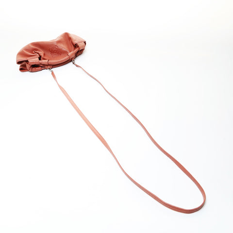 LOEWE Anagram Mini Nappa Aire 2-way Salmon Pink Shoulder Bag pink WS28649