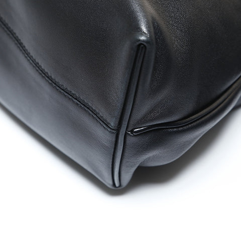 LOEWE Anagram Flamenco Knot Shoulder Bag black WS28651