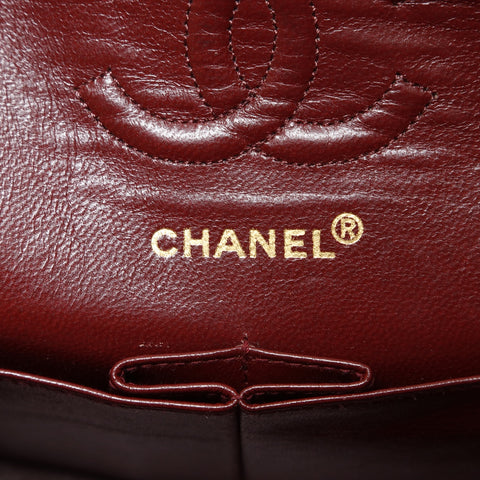CHANEL Item No. 1, 1986-1988, Lambskin Double Flap Matelass 23 Shoulder Bag black WS28654