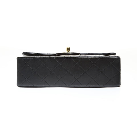 CHANEL Item No. 1, 1986-1988, Lambskin Double Flap Matelass 23 Shoulder Bag black WS28654