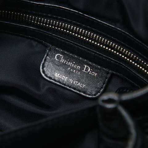 Christian Dior Canage quilting Handbag black WS28656
