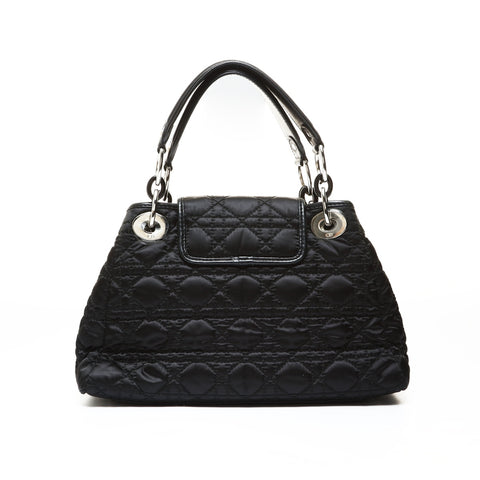 Christian Dior Canage quilting Handbag black WS28656