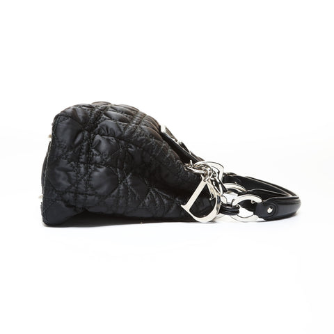 Christian Dior Canage quilting Handbag black WS28656