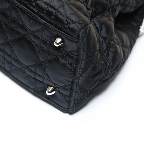 Christian Dior Canage quilting Handbag black WS28656