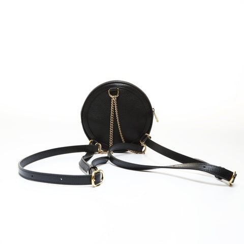 GUCCI Ophidia GG Mini Round Chain Backpack Daypack black WS28658 – NUIR VINTAGE