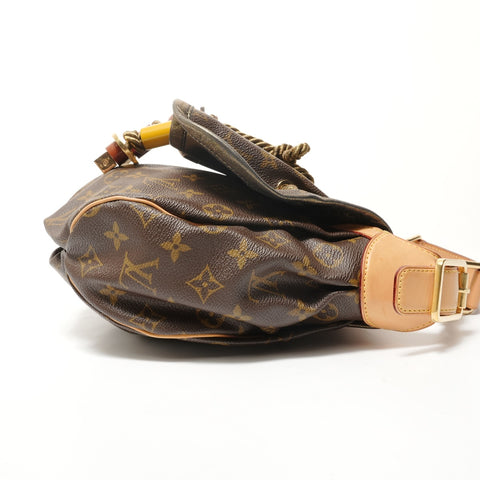 LOUIS VUITTON 2009 Kalahari PM Monogram Handbag Brown WS28660