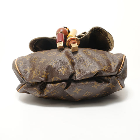LOUIS VUITTON 2009 Kalahari PM Monogram Handbag Brown WS28660