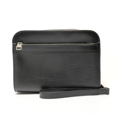 LOUIS VUITTON Epi Oche, hergestellt im Jahr 2011. Clutch-Tasche schwarz WS28661