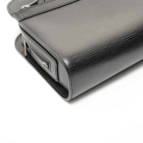 LOUIS VUITTON Epi Oche, hergestellt im Jahr 2011. Clutch-Tasche schwarz WS28661