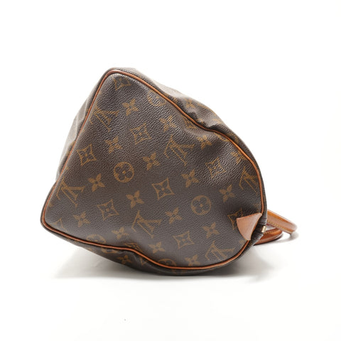 LOUIS VUITTON Monogram Speedy 30, manufactured in 2000. Handbag Brown WS28662