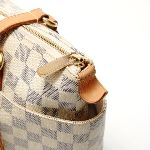 LOUIS VUITTON Totally PM Damier, made in 2008. Tote Bag white WS28663
