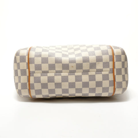 LOUIS VUITTON Totally PM Damier, made in 2008. Tote Bag white WS28663