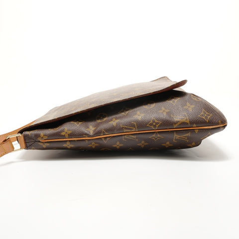 LOUIS VUITTON Monogram Musette, made in 2001 Shoulder Bag Brown WS28664