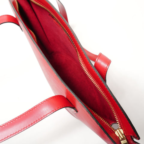 LOUIS VUITTON 1997 Epi Saint-Jacques Shoulder Bag Red WS28665