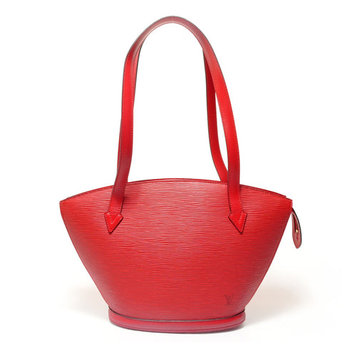 LOUIS VUITTON 1997 Epi Saint-Jacques Shoulder Bag Red WS28665