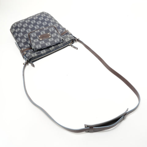 LOEWE Anagram PVC Shoulder Bag blue WS28670