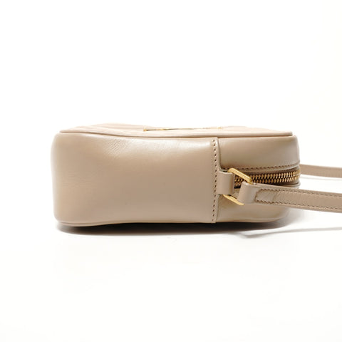 YVES SAINT LAURENT YSL Lou Camera Bag Shoulder Bag beige WS28671