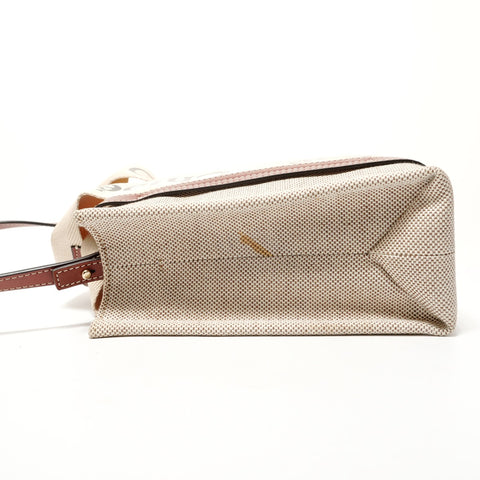 Chloe Woody Small 2WAY Shoulder Bag beige WS28672