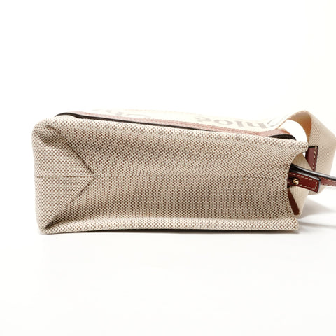 Chloe Woody Small 2WAY Shoulder Bag beige WS28672