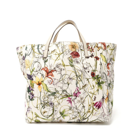 GUCCI Children's Flora Canvas Handbag multicolor WS28673
