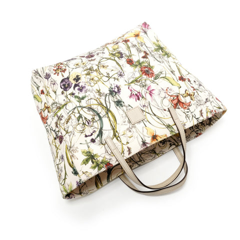 GUCCI Children's Flora Canvas Handbag multicolor WS28673