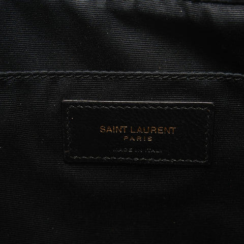 YVES SAINT LAURENT YSL Lou Tassel Camera Bag Shoulder Bag beige WS28674