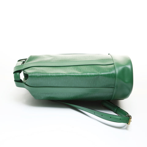 LOUIS VUITTON Louis Vuitton Epi Randonnee PM, made in 1995. Shoulder Bag green WS28681
