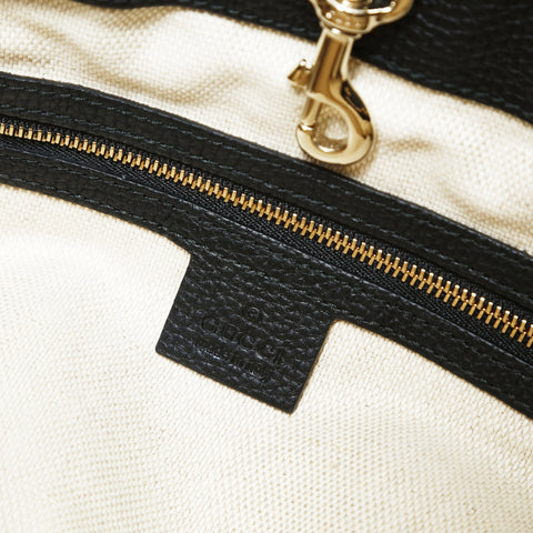 GUCCI Soho Leather Chain Shoulder Bag black WS28682