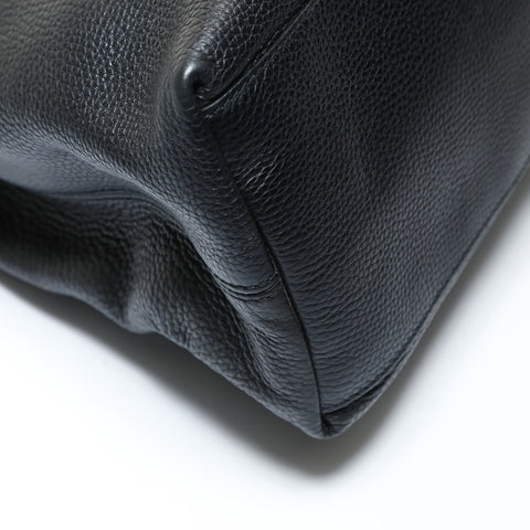 GUCCI Soho Leather Chain Shoulder Bag black WS28682