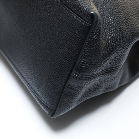 GUCCI Soho Leather Chain Shoulder Bag black WS28682