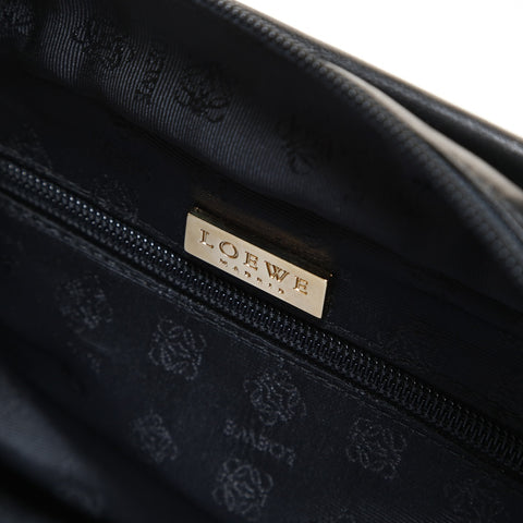 LOEWE Anagram Nappa Leather Handbag black WS28684