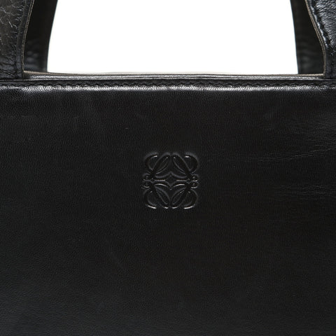 LOEWE Anagram Nappa Leather Handbag black WS28684