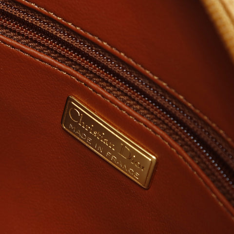 Christian Dior leather Shoulder Bag Brown WS28685