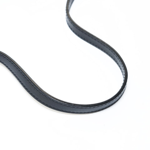 CELINE Satin C Macadam Shoulder Bag black WS28686