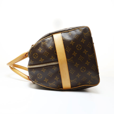 LOUIS VUITTON Carryall Monogram, made in 2006. Boston bag Brown WS28689