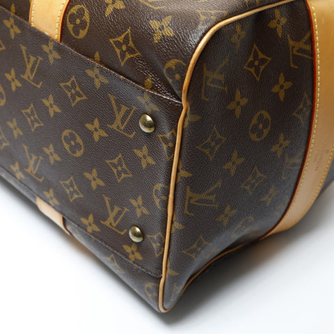 LOUIS VUITTON Carryall Monogram, made in 2006. Boston bag Brown WS28689