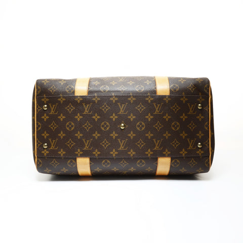 LOUIS VUITTON Carryall Monogram, made in 2006. Boston bag Brown WS28689