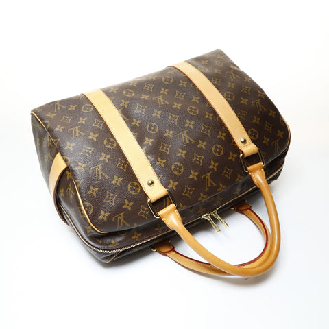 LOUIS VUITTON Carryall Monogram, made in 2006. Boston bag Brown WS28689