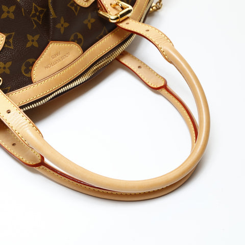 LOUIS VUITTON Monogram Tivoli GM, manufactured in 2012. Tote Bag Brown WS28690