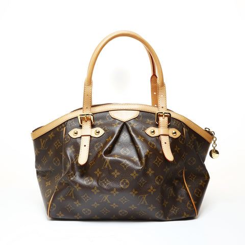 LOUIS VUITTON Monogram Tivoli GM, manufactured in 2012. Tote Bag Brown WS28690