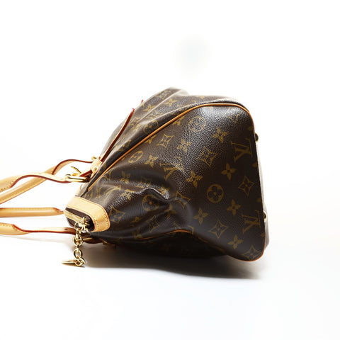 LOUIS VUITTON Monogram Tivoli GM, manufactured in 2012. Tote Bag Brown WS28690