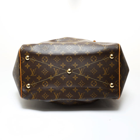 LOUIS VUITTON Monogram Tivoli GM, manufactured in 2012. Tote Bag Brown WS28690