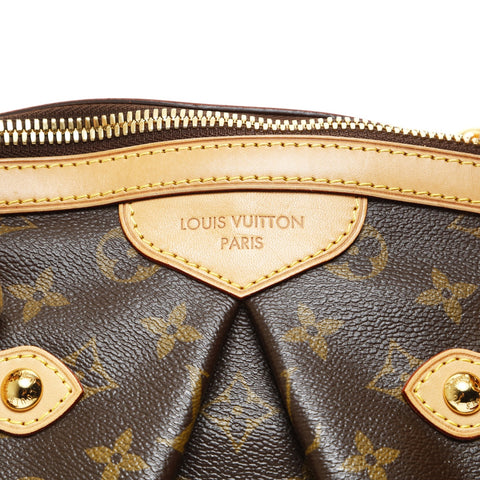 LOUIS VUITTON Monogram Tivoli GM, manufactured in 2012. Tote Bag Brown WS28690