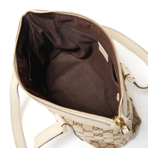 GUCCI GG canvas Handbag beige WS28692
