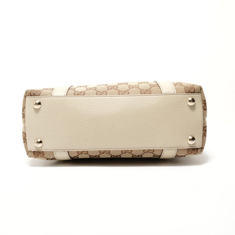 GUCCI GG canvas Handbag beige WS28692