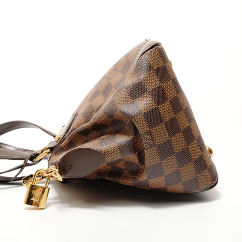 LOUIS VUITTON 2010 Verona PM Damier Handbag Brown WS28693