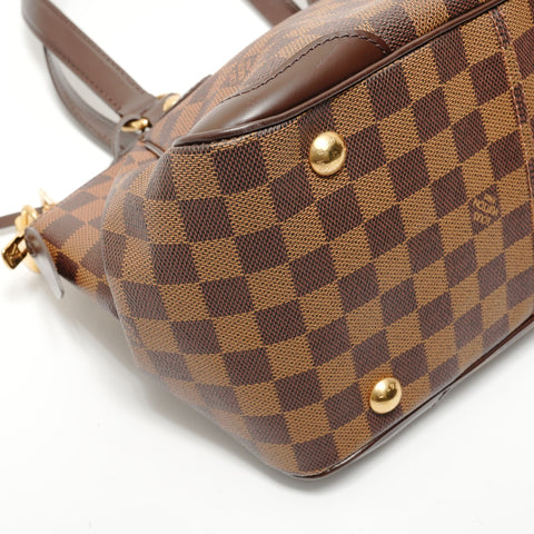 LOUIS VUITTON 2010 Verona PM Damier Handbag Brown WS28693